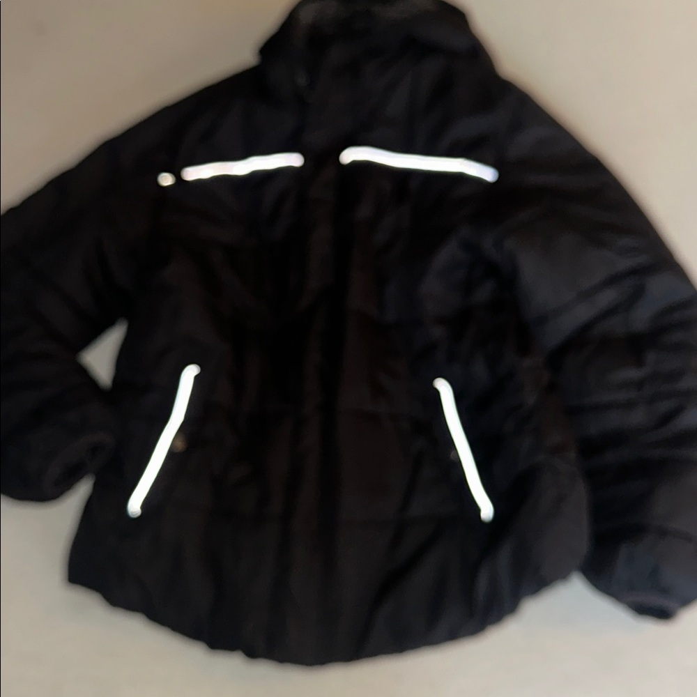 Kids Size 10/12 SwissTech Black Coat.